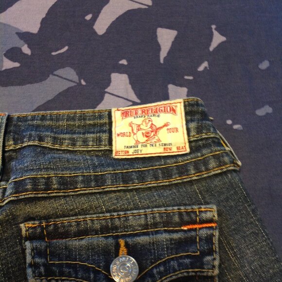 True Religion Flare Bootcut Denim Jeans 26 USA - Picture 10 of 10
